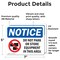 Signmission Do Not Park Or Store Sign, Vinyl Decal, 7in W x 5in L, 2PK OS-2PACK-NS-D-57-L-15472 - alternate 4